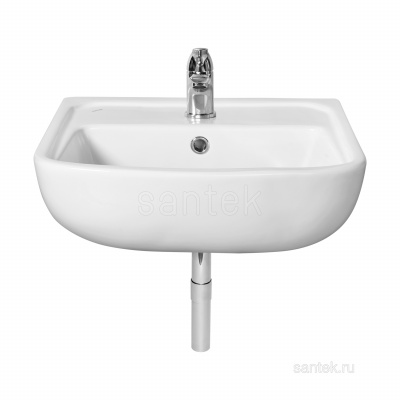 Раковина Santek Лонги 500х420 отверстие под смеситель 1WH501754 фото в интернет-магазине Русалия