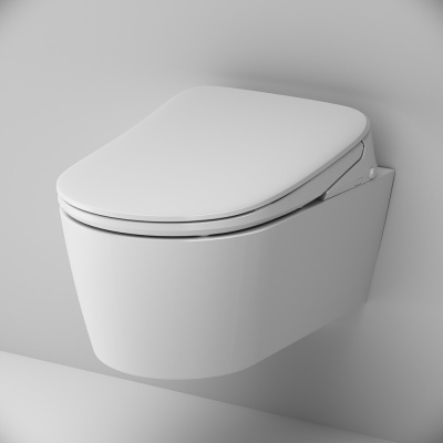 C8F1702SC Func подвесной унитаз FlashClean c эл крышкой-биде со скрытой подводкой фото в интернет-магазине Русалия