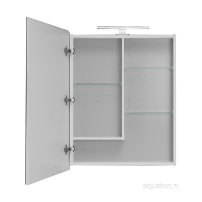 Зеркальный шкаф AQUATON Лондри 60 1A278502LH010 фото в интернет-магазине Русалия