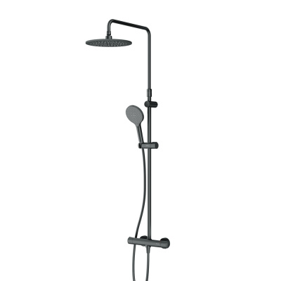 F0780422 Like,душ.система набор:см-ль д/душа термостат,верх.душ d220 мм, ручной душ 120 мм, 3 функци фото в интернет-магазине Русалия