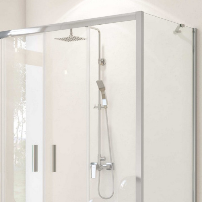 Система для душа наружного монтажа EXCELLENT Rain Keria AREX.2081CR (хром) фото в интернет-магазине Русалия