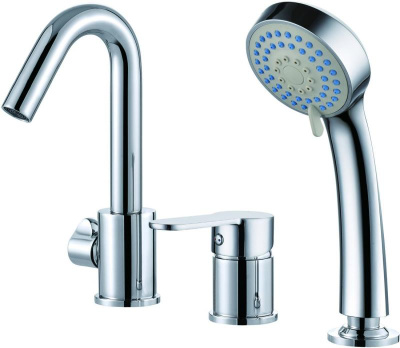 Смеситель на борт ванны RUSH Tenerife (TE2835-333) фото в интернет-магазине Русалия