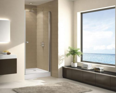 Распашная дверь для душа 60 ECO-O-B-1-60-C-Cr Cezares фото в интернет-магазине Русалия