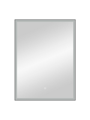 Зеркало с подсветкой Frame Black 600x800 ЗЛП948 Continent фото в интернет-магазине Русалия