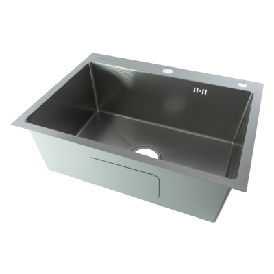 Мойка для кухни Fmark FSC6050L, сатин фото в интернет-магазине Русалия