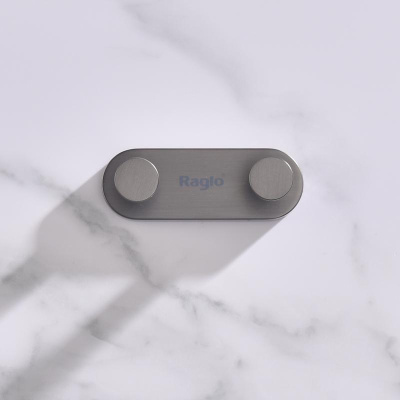 Крючок для ванной комнаты Raglo R300.052.09, графит фото в интернет-магазине Русалия