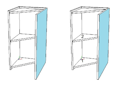 Зеркало-шкаф угловое "Триана 37" универсальное Corozo фото в интернет-магазине Русалия