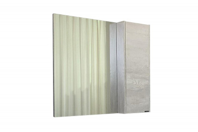 COMFORTY. Зеркало-шкаф "Бремен-90" дуб белый фото в интернет-магазине Русалия