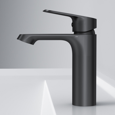 F8F02122 Func, смеситель для умывальника, черный фото в интернет-магазине Русалия