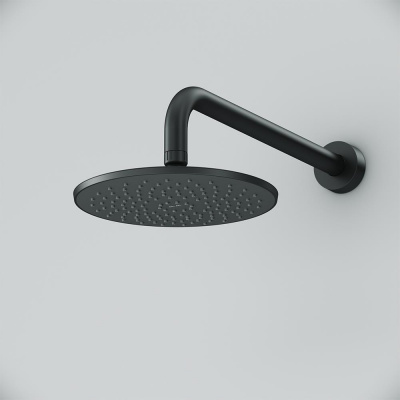 F0590022 Gem верхний душ 220 мм, чёрный, шт. фото в интернет-магазине Русалия