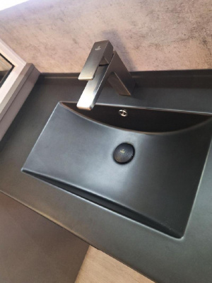 Смеситель для раковины Lamberto 0139 GrMt AltroBagno фото в интернет-магазине Русалия