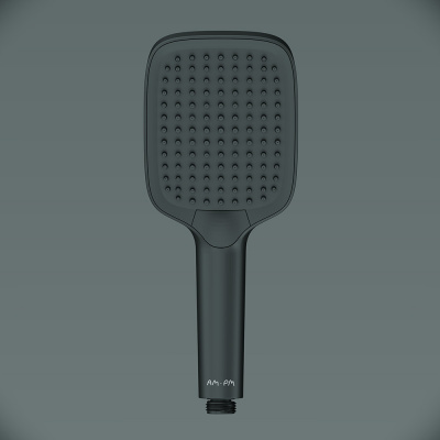 F028F022 Func Ручной душ  3 ф-ции 103х257мм, черный AM.PM фото в интернет-магазине Русалия