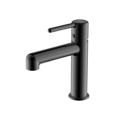 Cмеситель для умывальника IDDIS Aiger черный глянцевый (AIGGB00i01) фото в интернет-магазине Русалия