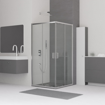 Душевой уголок квадрат 100х100 CL-34 RGW фото в интернет-магазине Русалия