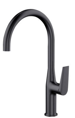 Смеситель для кухни OLIVE'S VIAR черный (28431VRB) фото в интернет-магазине Русалия