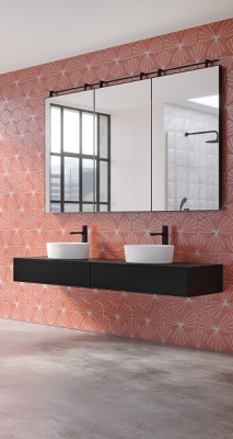 Смеситель высокий однорычажный для раковины чаши 340201NM TZAR матовый черный (L) Ramon Soler фото в интернет-магазине Русалия