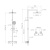 Душевая термостатическая система наружнего монтажа с телескопическим тропическим душем и душевым комплектом из ABS-пластика BLAUTHERM 9448RP240 Ramon Soler фото в интернет-магазине Русалия