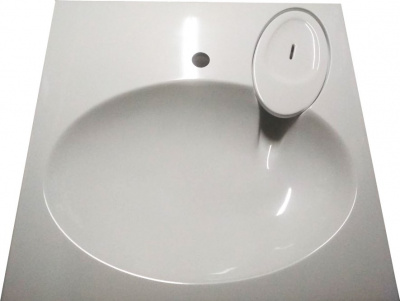 Раковина над стиральной машиной Луна 600/90/600 с комплектующими СаНта фото в интернет-магазине Русалия