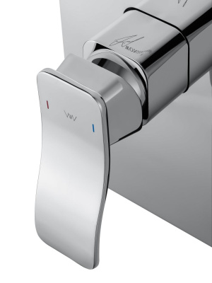 Смеситель для душа встраиваемый WONZON & WOGHAND NAVIA, Хром (WW-184700-CR) фото в интернет-магазине Русалия