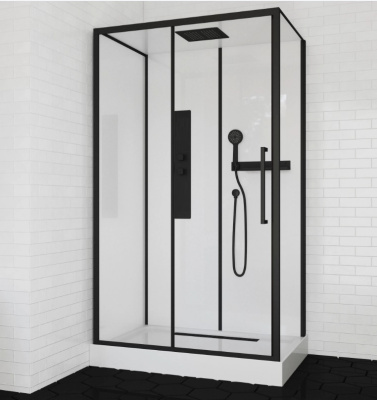 Кабина AMI120 душевая Ceruttispa (120x80x210) фото в интернет-магазине Русалия