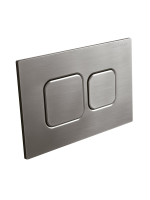 Кнопка смыва CEZARES PN2-BTN-GM Оружейная сталь фото в интернет-магазине Русалия