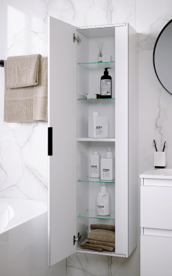 Пенал 35 см белый ACC0535W  Accent Aqwella фото в интернет-магазине Русалия