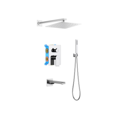 Set 4 в 1 душевой комплект AQUATEK AQ1473CR ЛИРА фото в интернет-магазине Русалия