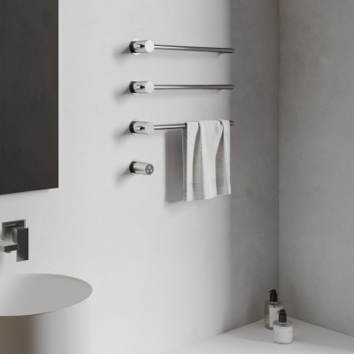 Полотенцесушитель электрический ABBER Charme AH4003 хром фото в интернет-магазине Русалия