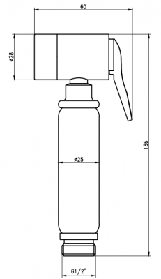 Гигиенический гарнитур SK-PQT04 Savol фото в интернет-магазине Русалия