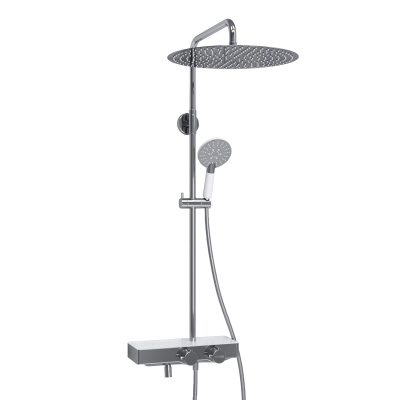 A113.117.058.CH Thermo Душевой комплект с термостатическим смесителем Wasserkraft фото в интернет-магазине Русалия