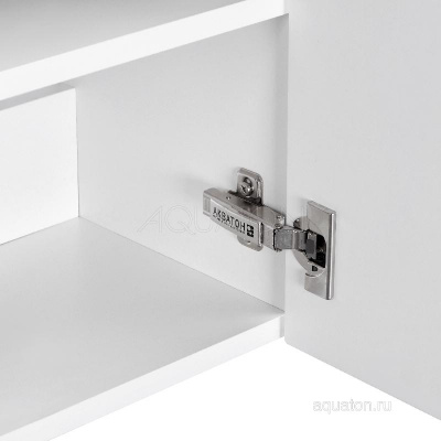 Тумба под раковину AQUATON Эклипс М подвесная эбони светлый правая 1A172801EK49R фото в интернет-магазине Русалия