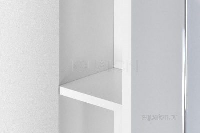 Зеркальный шкаф AQUATON Онда левый белый 1A009802ON01L фото в интернет-магазине Русалия