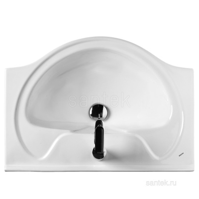 Раковина Santek Байкал 65 отверстие под смеситель 1WH109651 фото в интернет-магазине Русалия
