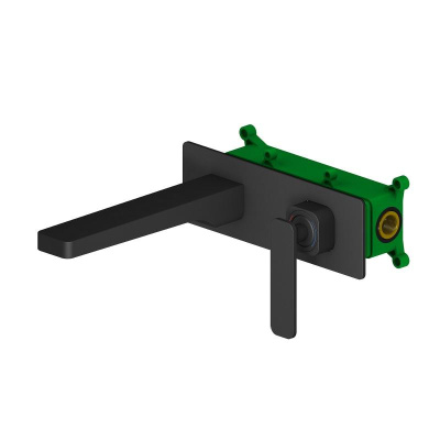 Смеситель для раковины встроенный Timo Torne черный (4371/03SM) фото в интернет-магазине Русалия