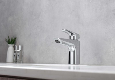 Cмеситель для раковины 97 без донного клапана AQUATEK AQ1010CR ВЕГА фото в интернет-магазине Русалия