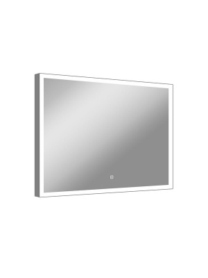 Зеркало с подсветкой Frame Silver 800x600 ЗЛП1019 Continent фото в интернет-магазине Русалия