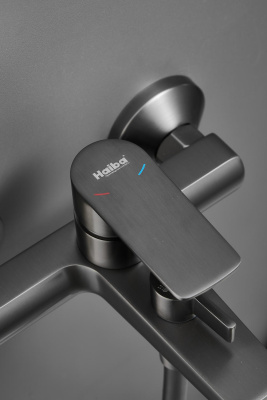 Смеситель для ванны HAIBA цвет: оружейная сталь (HB60719-3) фото в интернет-магазине Русалия