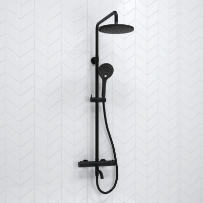 A288.077.078.BM Thermo Душевой комплект с термостатическим смесителем Wasserkraft фото в интернет-магазине Русалия