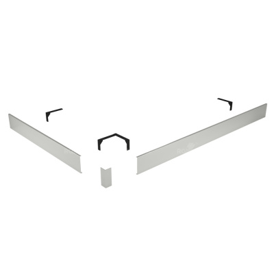 Экран для прямоугольного поддона RGW N/ST-21 фото в интернет-магазине Русалия