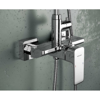 Система для душа наружного монтажа EXCELLENT Rain Keria AREX.2081CR (хром) фото в интернет-магазине Русалия