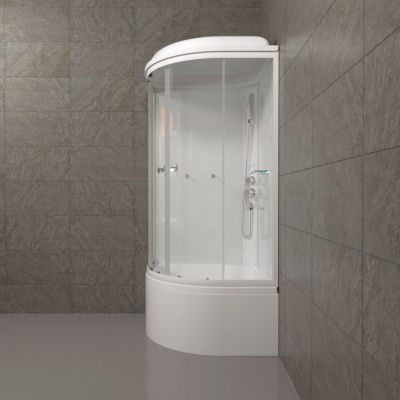 Душевая кабина Ультра 90*90 Б (9 мест+сифон D50) Щ0000061837 Тритон фото в интернет-магазине Русалия