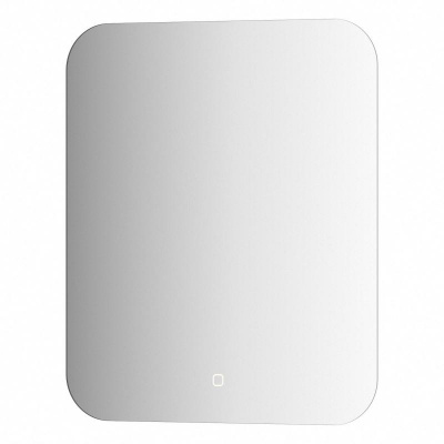 Зеркало  с LED-подсветкой настенное OPTI DEFESTO 50x60 см, DF 2803S фото в интернет-магазине Русалия