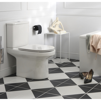 Унитаз безободковый с сиденьем микролифт E20997-00 Elite Jacob Delafon фото в интернет-магазине Русалия