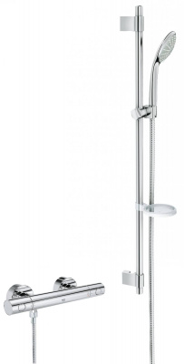 Термостат с душевым гарнитуром Grohtherm 1000 Cosmopolitan 34321000 Grohe фото в интернет-магазине Русалия