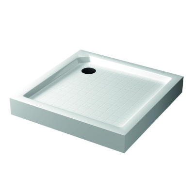 Душевой поддон квадратный RGW SMC-W Белый 800x800 фото в интернет-магазине Русалия