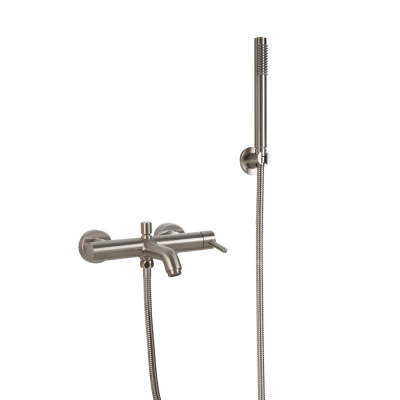 Смеситель для ванны FILARETE Roun FL2120NK, никель фото в интернет-магазине Русалия