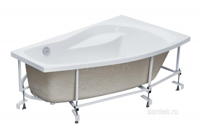 Ванна акриловая Майорка XL R 160х95 1WH111990 ПРАВАЯ Santek
