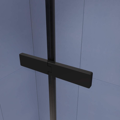 Душевой уголок RGW SV-040B 1400x800, профиль черный, стекло прозрачное фото в интернет-магазине Русалия