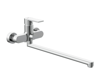 Смеситель для ванны универсальный с длинным изливом Brasko A64091 Cersanit фото в интернет-магазине Русалия