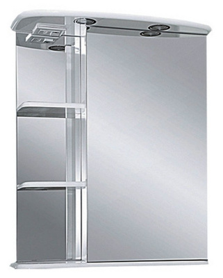 Зеркальный шкаф Магнолия 60 правый Э-Маг04060-01СвП Misty фото в интернет-магазине Русалия